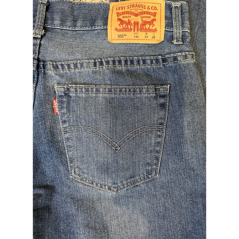 Levi's Kids Blue Denim Jeans - Classic Fit - Picture 7 of 7